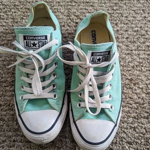 Converse Mint Green Size 7